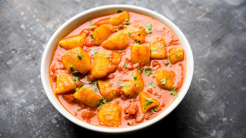 Kartoffelcurry Vegan - Aloo Masala