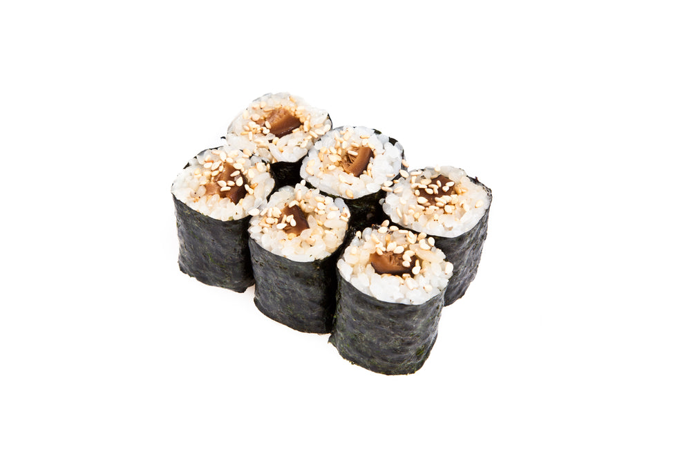 Veganes Shiitake Sushi Rezept - Shiitake Maki selber machen
