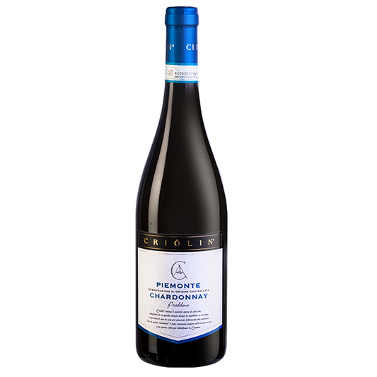 Piemonte Chardonnay Wein DOC Criolin - Italienischer Weißwein